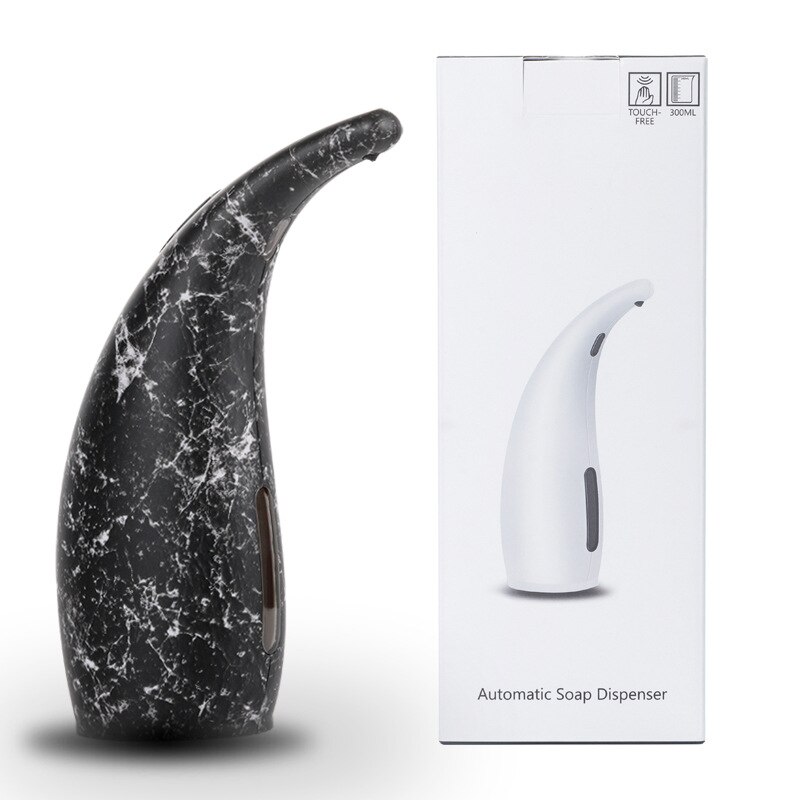 Distributeur automatique de désinfectant pour les mains, Gel à capteur sans contact, distributeur de mousse de savon liquide pour salle de bains et cuisine: 300ml-Drip12