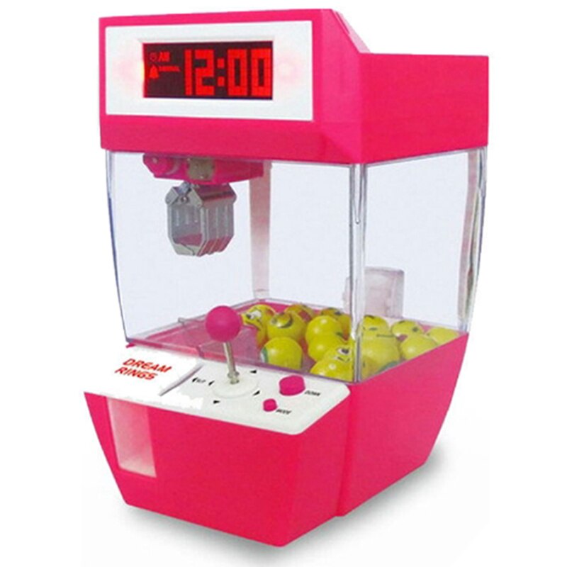 Puppe Klaue Maschine Mini Slot Spiel Vending Candy Maschine Grabber Arcade Desktop Gefangen Spaß Musik Lustige Spielzeug Gadgets Kinder