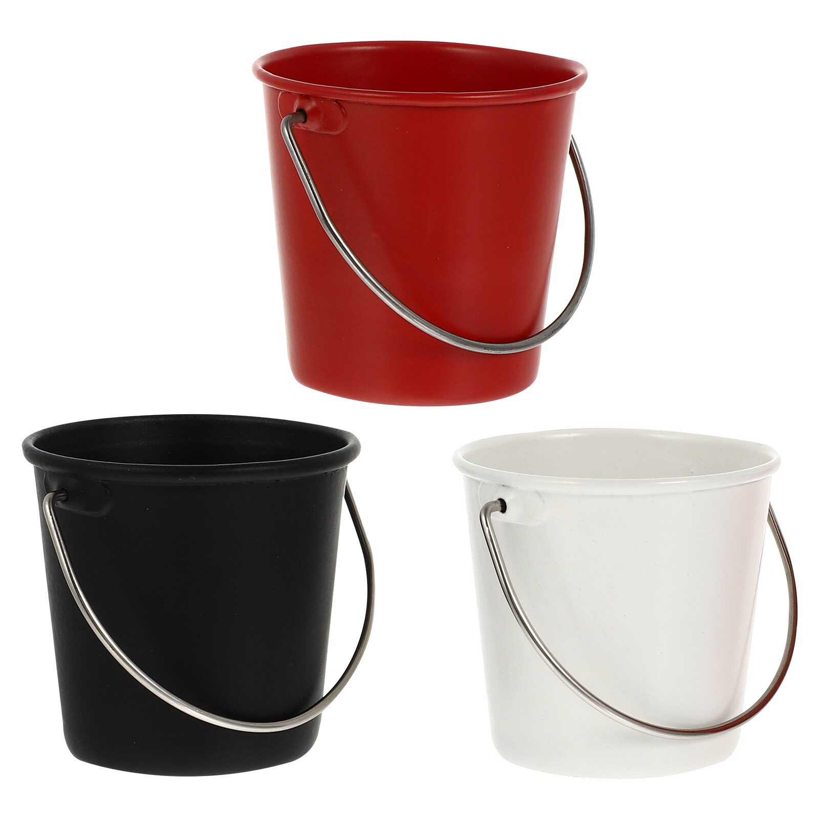 Barriles de 3 piezas de Metal para salsa, taza de salsa de tomate, Mini barriles de Ketchup para el hogar, Hotel, restaurantes: Default Title