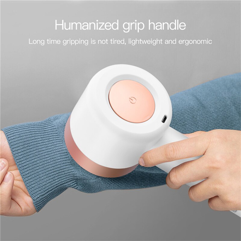 Electric Lint Remover Rechargeable Fabric Shaver Portable Lint Pellet Cut Machine Pill Fuzz Remover for Clothes Blanket Sweater