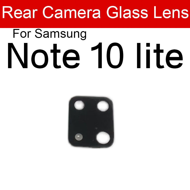 Zurück Kamera Glas Objektiv Für Samsung Galaxis Hinweis 3 4 5 8 9 10 Plus Lite Hinten Kamera Glas Objektiv mit Klebstoff Kleber Ersatz Teil: Hinweis 10 Lite
