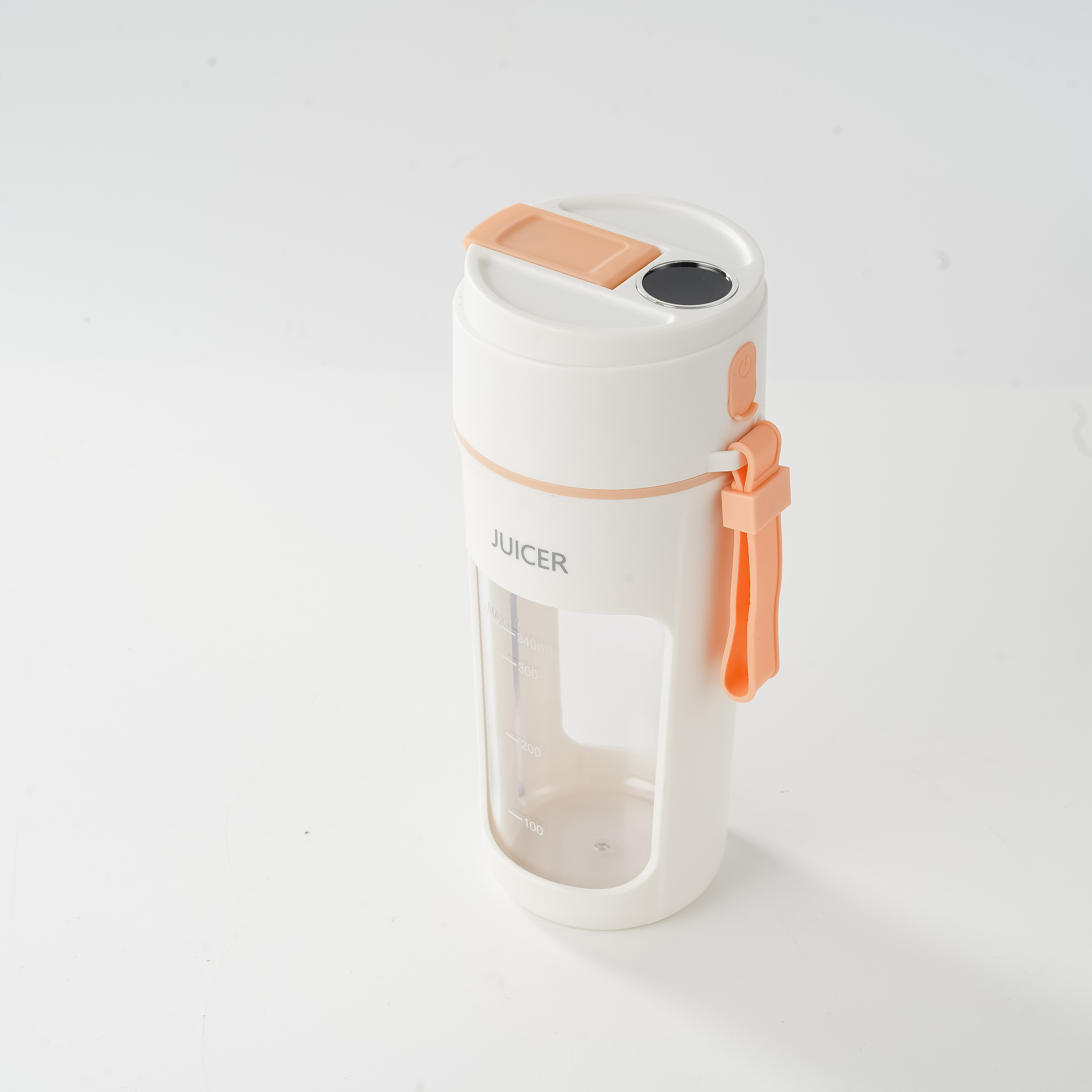 LED Digital Display Portable Juicer Bottle USB Charging Juice Cup Home Multi-functional Automatic Fruit Blender For Home Kitchen: green