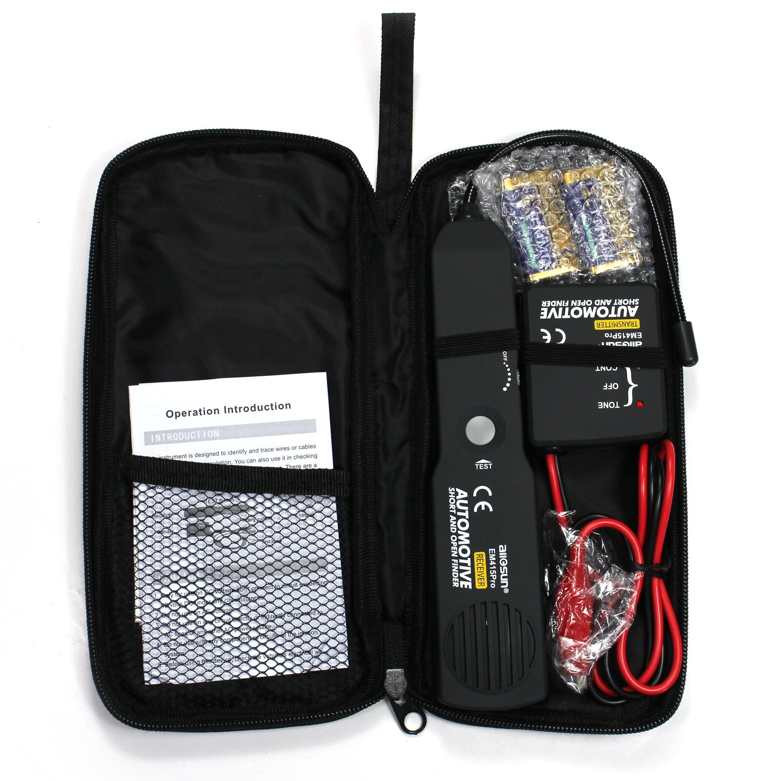 all-sun EM415pro Automotive Tester Cable Wire Short Open Finder Repair Tool Tester Car Tracer Diagnose Tone Line Finder