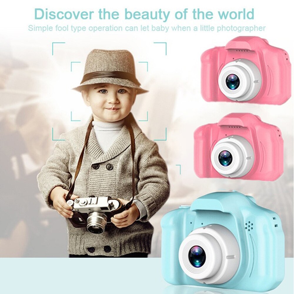 DC500 Full Color Mini Digital Camera for Children Kids Baby Cute Camcorder Video Child Cam Recorder Digital Camcorders