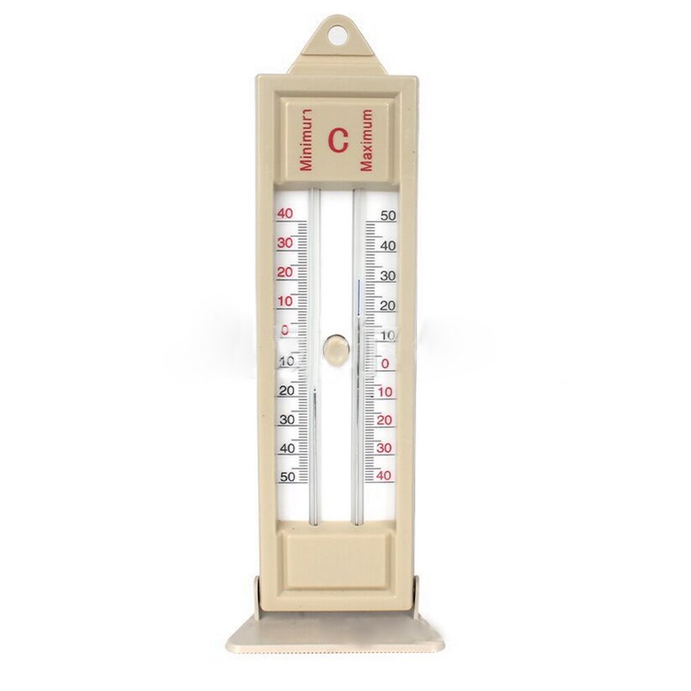 Max-Min Thermometer Greenhouse Planting Thermometer Indoor Outdoor Garden Greenhouse Wall Temperature Monitor