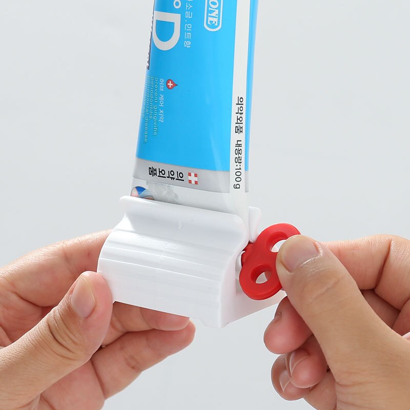 Badkamer Accessoires Tandpasta Squeezer Tandpasta Dispenser Tube Squeezer Gezichtsreiniger Druk Rolling Holder Voor Kids