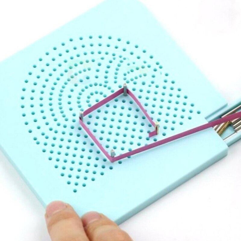 Recém-fácil hands-on diy quilling placa de enrolamento de papel com pinos para a fabricação de papel enrolador rolo quadrado artesanato diy ferramenta te889