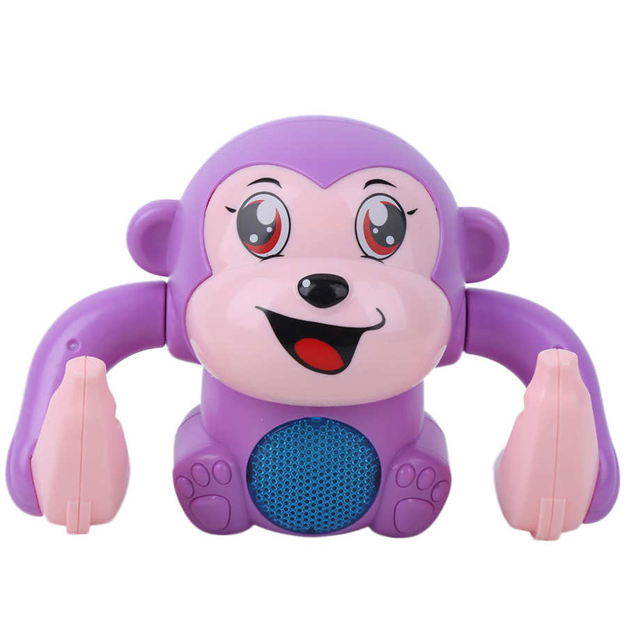 Electric Animal Model Toy Voice Control Induction Cartoon Pattern Kid Toy for Children Birthday: Purple
