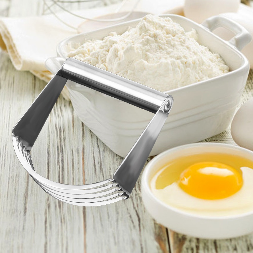 Edelstahl Manuelle Teig Rührgerät Butter Schmalz Cutter Backen Gebäck Klingen Mehl Rührgerät Backen Werkzeuge Küche Zubehör