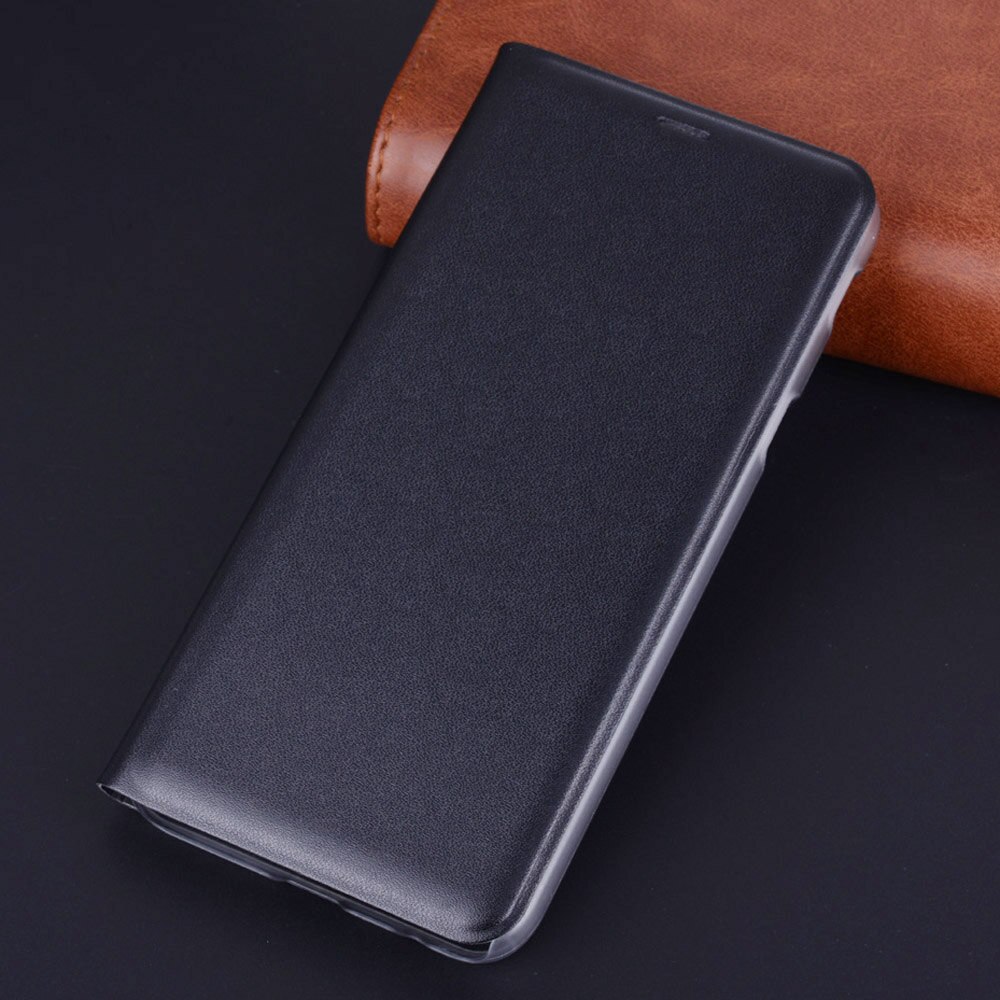 360 Volledige Cover Leather Phone Case Voor Samsung Galaxy J6 J 6 Sm J600 J600F J600G SM-J600 SM-J600FN Flip wallet Case Funda: Black