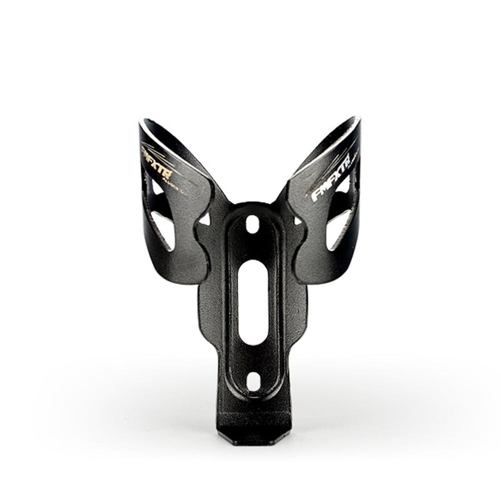 Portabotellas de aleación de aluminio para bicicletas de montaña, soporte para bicicletas: Black