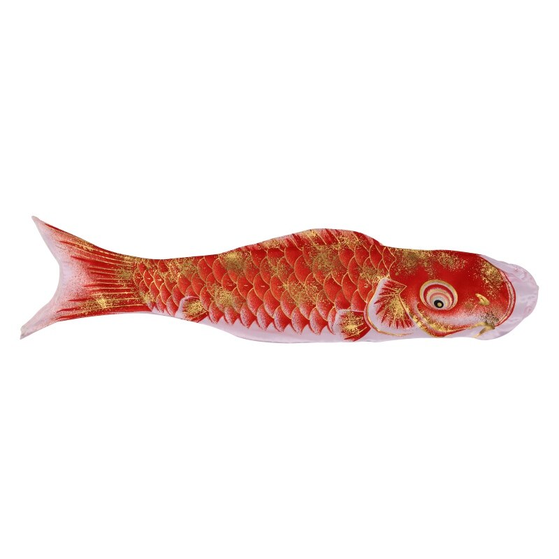 Colorful Japanese Style Carp Wind Sock Koinobori Fish Flag Wall Hanging Decoration: R 70CM