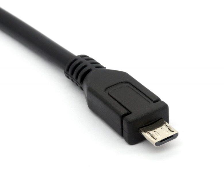 LBSC Micro USB Male to 3.5mm Female AUX Audio Cable Cord for Headset Adapter Active Clip Mic Microphone