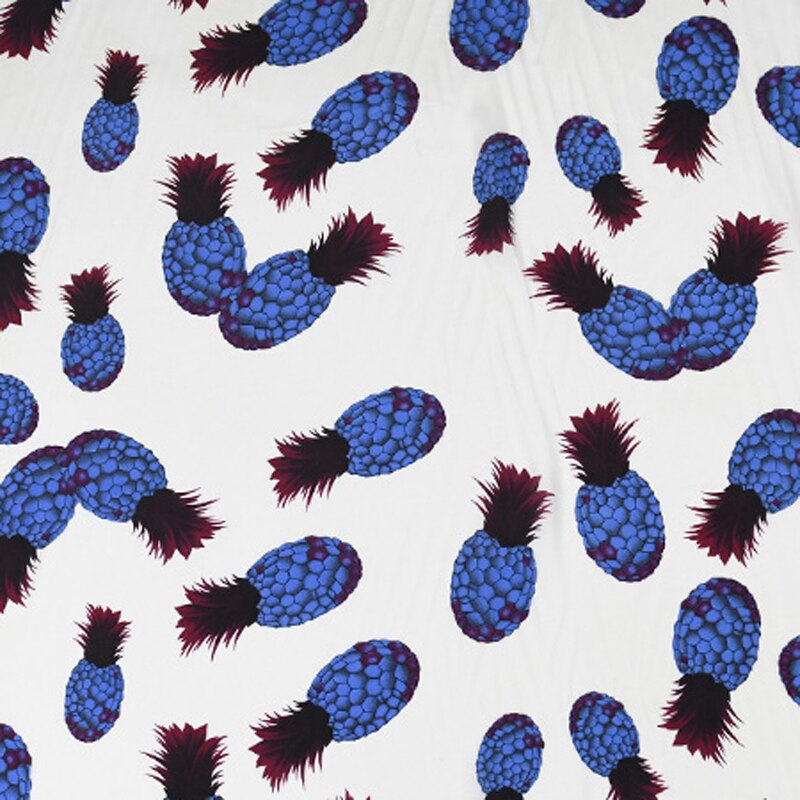 100cm*135cm ananas silke tyg ren natur siden crepe de chine klänning material