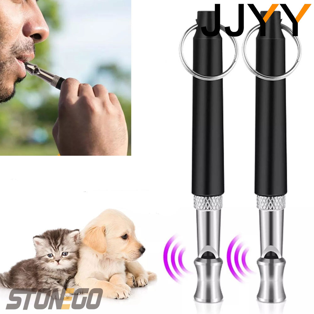 JJYY Ultraschall-Hundetraining-Abschreckpfeife, Hundepfeife zum Stoppen des Bellen, Bellenkontrolle für das Training von Hunden, Abschreckpfeife