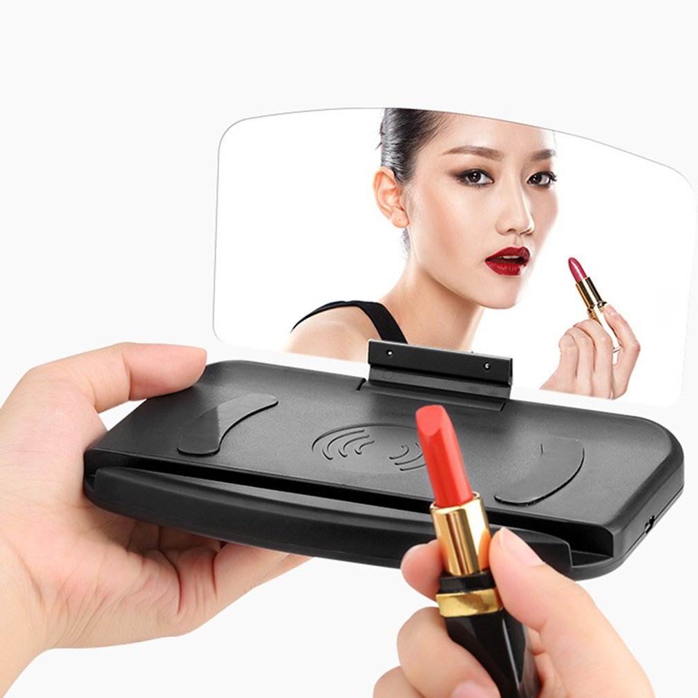 1 stuk mobiele telefoonbeugel hud auto navigatie projector head-up display qi draadloze oplader autobeugel