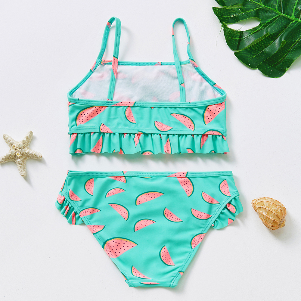 2~8Year Toddler Baby Girls Swimsuit Watermelon pri... – Grandado