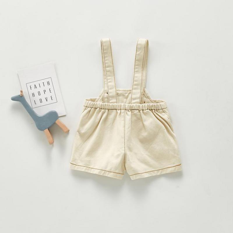 Autumn Baby Overalls Boys Girls Denim Overalls Kids Jumpsuit Children Denim Shorts