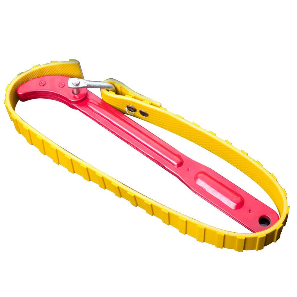 1PC Car Belt Wrench Oil Filter Strap Spanner Chain Oil Filter Cartridge Disassembly Tool Car Repair Tool: Default Title