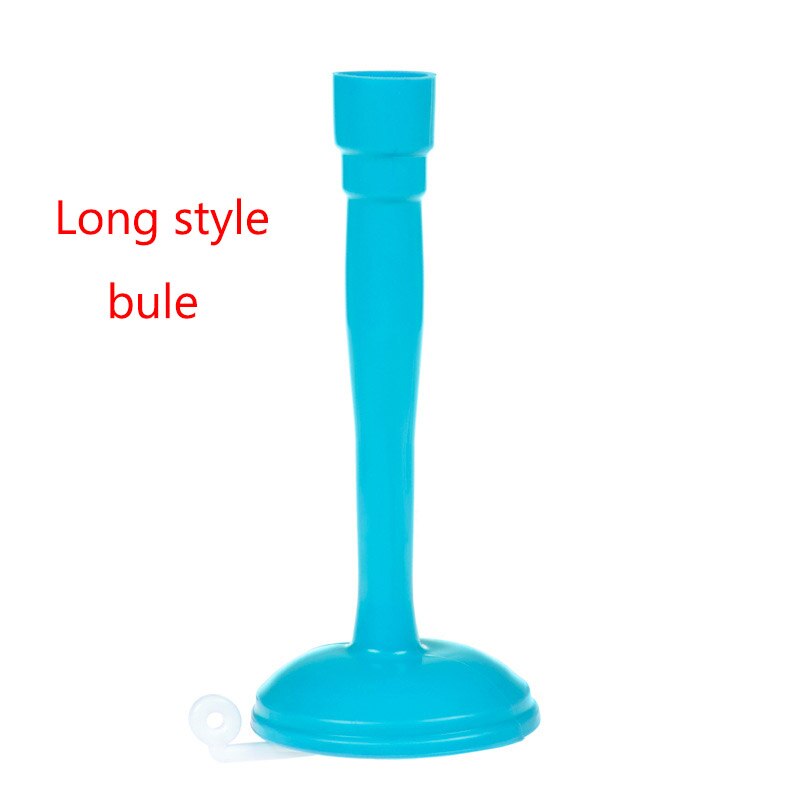 Water Saving Kitchen Faucet Sprayers Adjustable Tap Filter Nozzle Swivel Spout Faucet Kitchen Bathroom Accessories: long blue