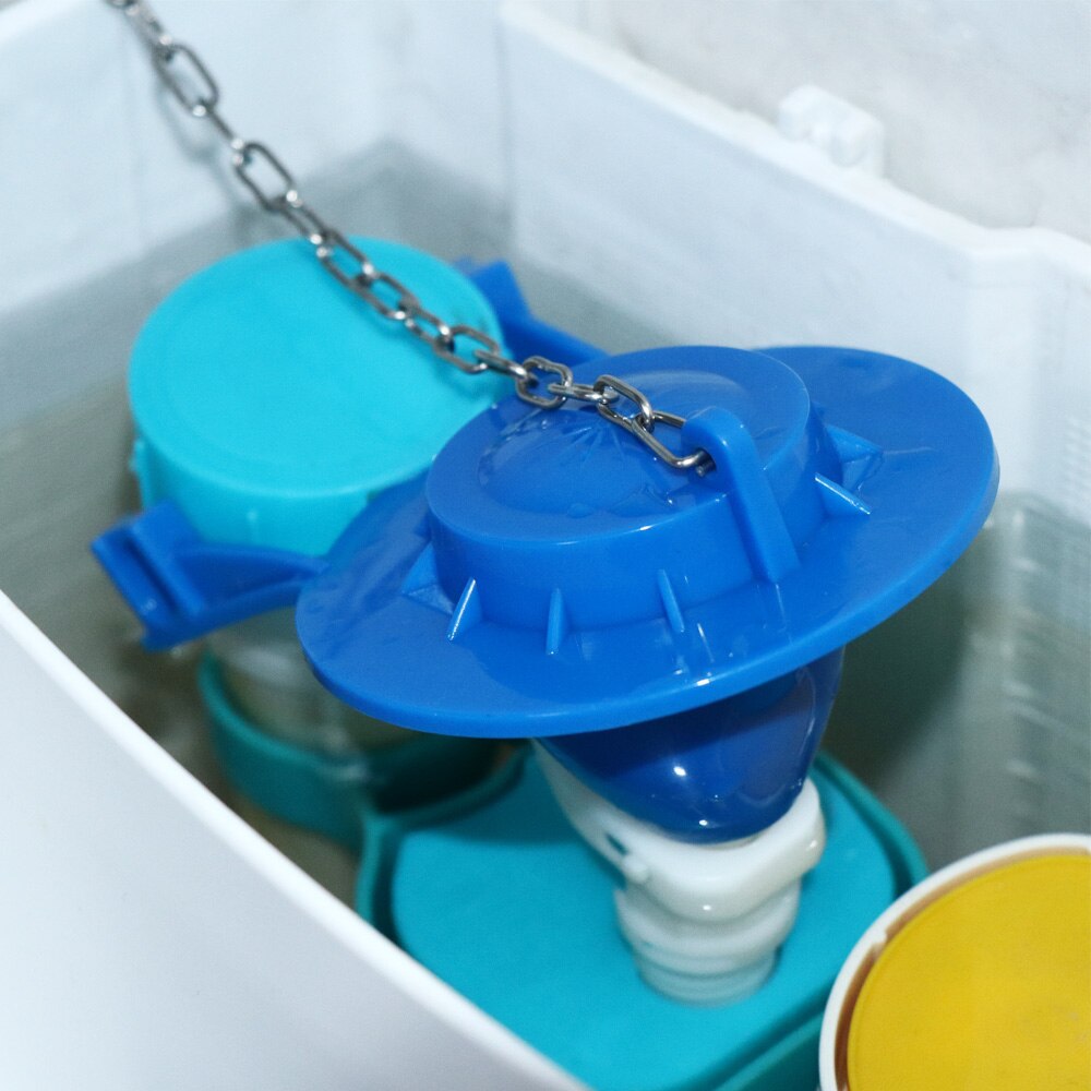Toilet Flapper Seal Replacement Adjustable Tank Flap Cover Bathroom Accessories Part Drain PVC Repair Ring Home Water Saver
