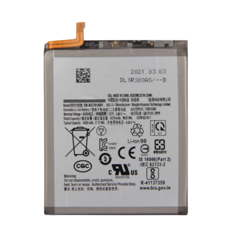Batterij 4500Mah EB-BG781ABY Batterij Voor Galaxy S20fe A52 5G Mobiele Telefoon Batterijen + Tools