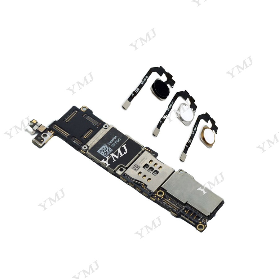 16GB/32GB/64GB for iphone 5S Motherboard with/without Touch ID,Original unlocked for iphone 5S Mainboard + Full Chips