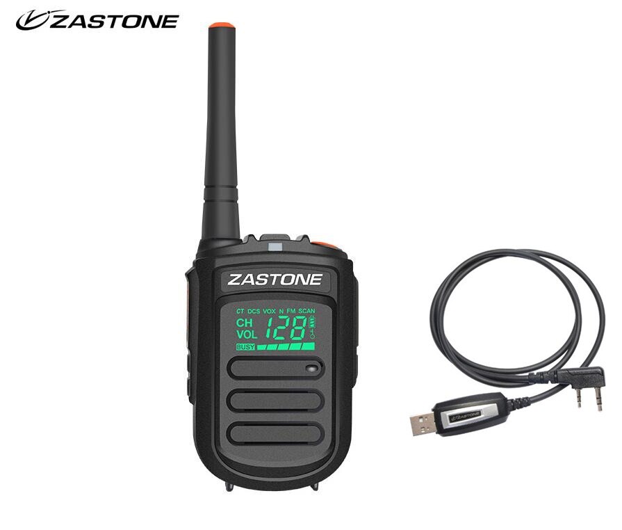 Zastone Mini9 Walkie Talkie Mini UHF 400-470MHz Handheld Zwei Weg Radio Schinken Radio Kommunikator walkie Talkie Transceiver: Gelb