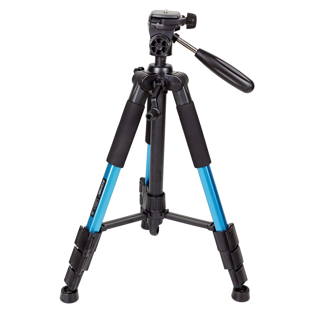 ZOMEI Q111 Tripod Lightweight Portable Aluminum Alloy Camera Travel Tripod with Quick Release Plate/ Carry Bag for DSLR Camera