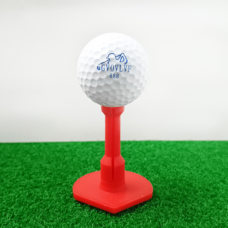 Tees de golf en caoutchouc pour l'entraînement, excellent effet, utilisés avec les tapis de golf et les filets de golf, adaptés à l'intérieur, à l'extérieur, à l'arrière-cour, à la maison