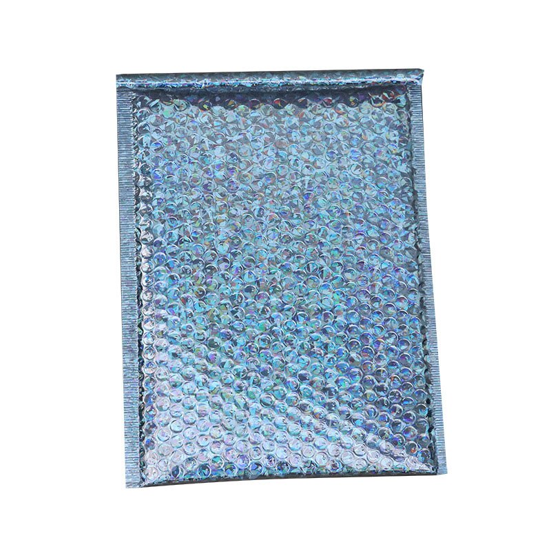 Blue Aluminized Film Bubble Envelope Mailer Cosmetics Clothing Valuables Protect Shockproof Padded Packaging Bags