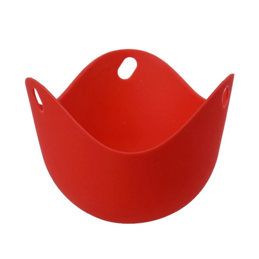 Silicone Cooking Kitchen Egg Poachers Fried Circle Silicon Microwave Gadget Levert dig426