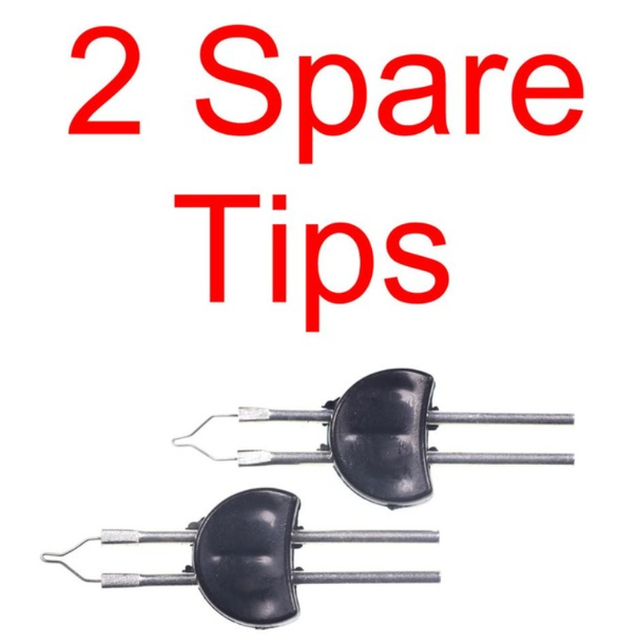 Fil Zap II crayon chauffant en résine, stylo à cire à souder, pour bijoux, scellant de fil pour enlever les poils de fibres, colle chaude Mutant Ant Ant Fly: 2 Spare Tips