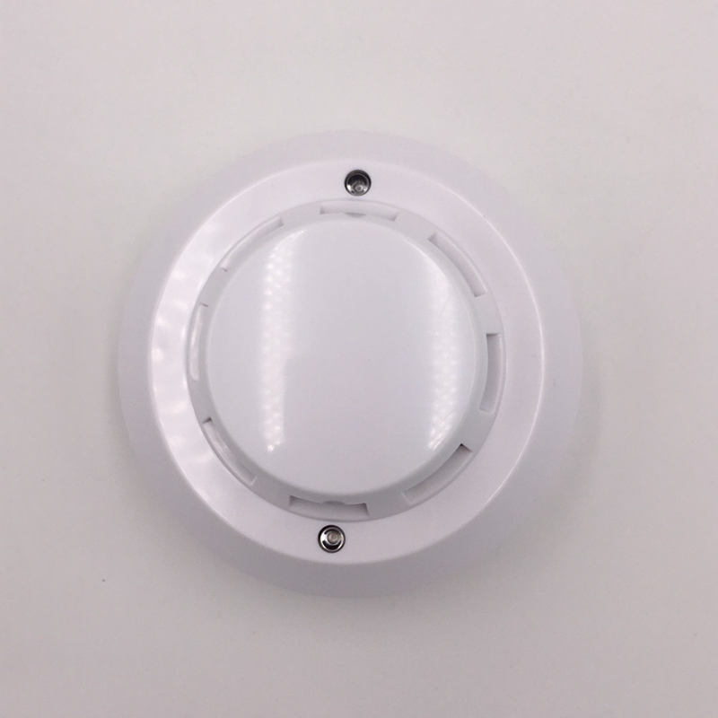 Fire Alarm 4 Wire Photoelectric Smoke Detector Relay Ouput Operation NO NC Smoke Sensor Alarm Detector For Conventional System