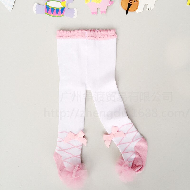 Ragazze di Modo Dell&#39;increspatura Calzamaglie Panty Babysocks Del Bambino Delle Ragazze Body E Pagliaccetti Collant Calza di Pizzo per il Bambino Carino Siamese Calzamaglie Jacquard
