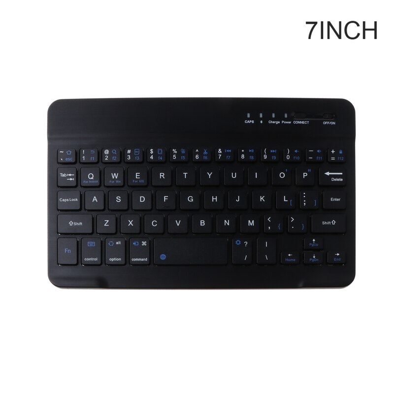 7/9/10 Inch Draadloze Bluetooth-Compatibel Lichtgewicht Oplaadbare Toetsenbord