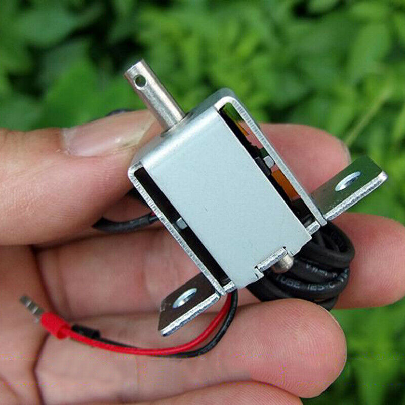 DC 12V Mini DC Solenoid Elektromagneet Push Pull Type 2-Manier Zelf-Retainin Elektrische Magneet Voor Huishoudelijke apparaten Lente Magneet