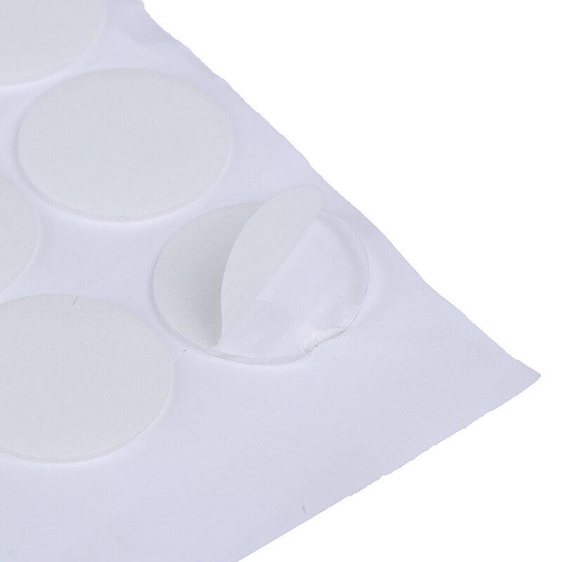 70pc ronde acryl reparatietapes met transparante dubbelzijdige kleefband