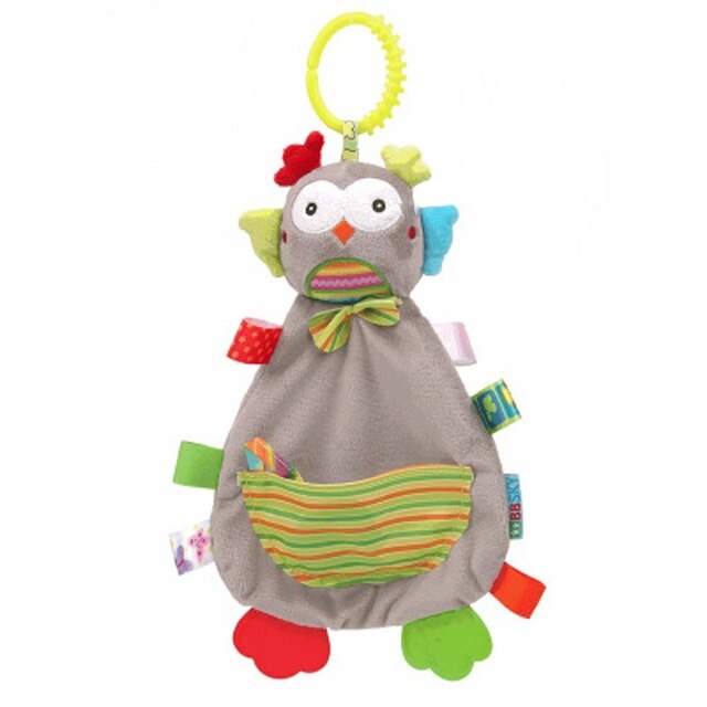 Sonajero móvil para bebé, juguetes suaves para bebé de 0 a 12 meses, toalla, cama, campana, Animal bonito, de Navidad, cuna, juguete para recién nacido: 4