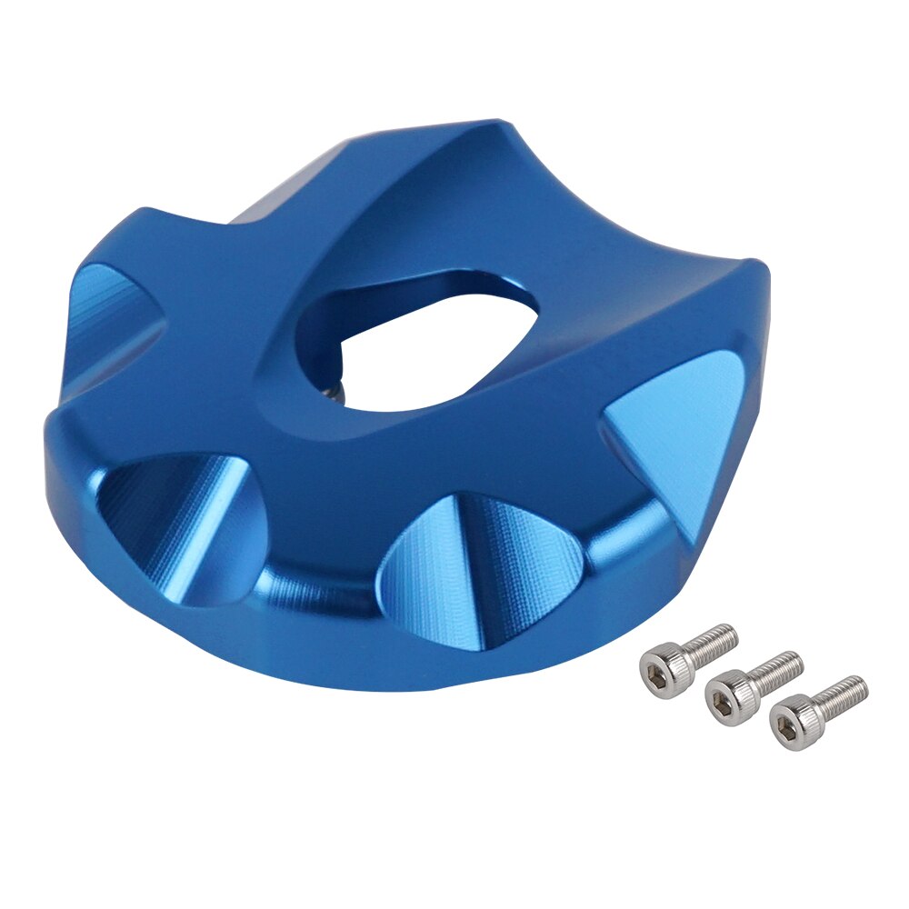 Motorrad Gas Kraftstoff Panzer Kappe Für Husqvarna TE FE TX FX 65 125 150 250 ich 300 350 450 501 350S -2022 TC65: Blau