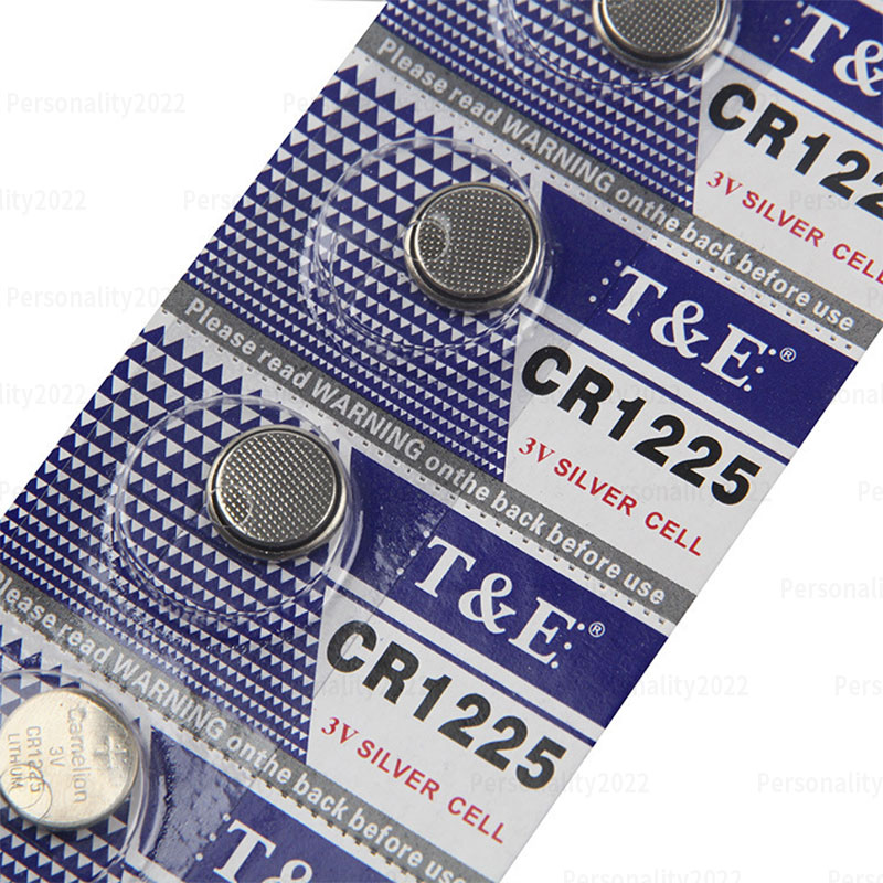 5-50PCS CR1225 3V Lithium Button Battery DL1225 ER1225GP BR1225 Coin Cell for Watch Thermometers Toy Car Key Timer Batteries