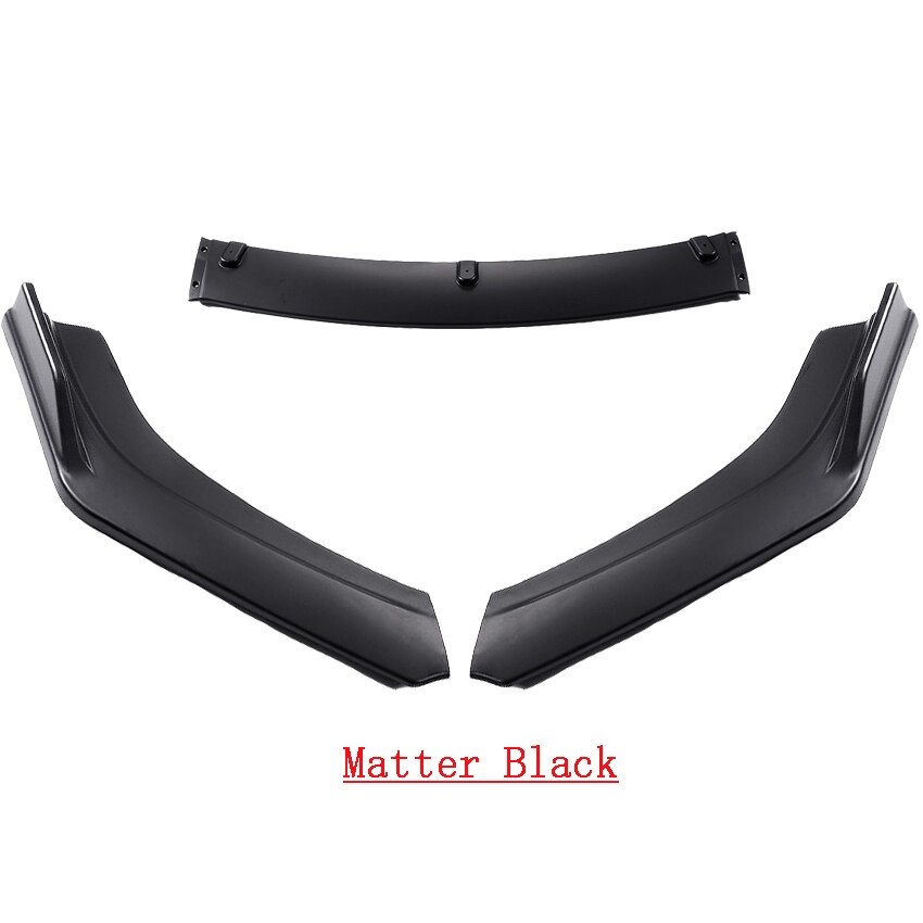 thumbnail image 2 of MQ Front Bumper Lip Spoiler For 2009-2011 Honda Civic Sedan & Coupe (Black ABS) 2 of 5