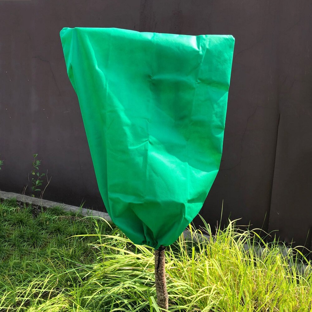 Drawstring Plant Cover Winter Frost Freeze Biting Protection Tree Shrub Blanket Easily Carrying Part Eco-friendly Tool