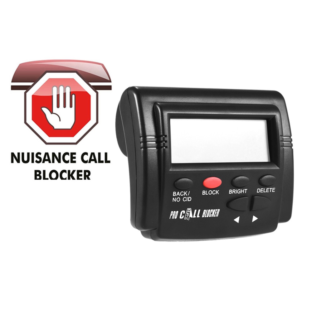 Pro Call Blocker Caller ID Blocker Stop Hinderlijke Oproepen FSK/DTMF Dual Systeem Schakelbare Blacklists Automatische Recognization