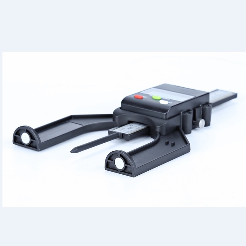 Jauge de hauteur numérique 0-130mm, scie de Table, jauge de profondeur 80mm, 3 unités, pouce/mm/Fraction, vis de verrouillage, routeur pour le travail du bois, outils de Table