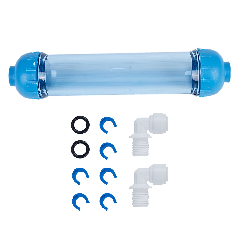 Water Filter Behuizing Diy Vullen T33 Shell Filter Buis Transparant Omgekeerde Osmose Water Filter Onderdelen