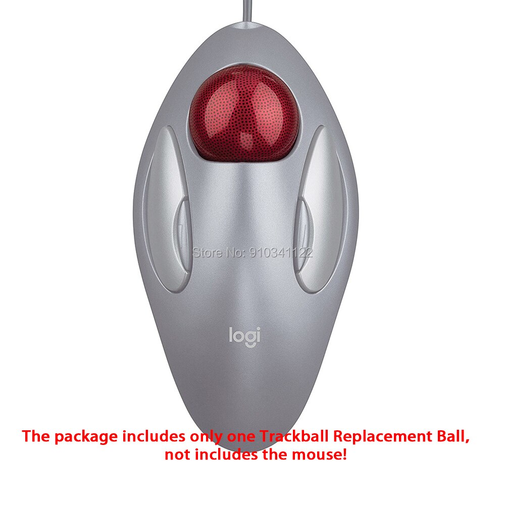 Originele Trackball Vervanging Bal Voor Logitech Marmer Muis T-BB14 T-BC21 Logitech Trackman Marble Trackball Muis