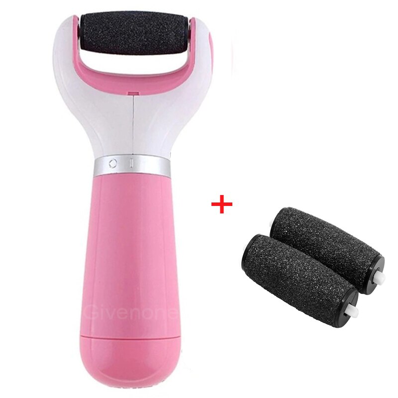 Draagbare Elektrische Voet Bestand Usb Pedicure Machine Voet Reparatie Machine Harde Droge Dode Cuticula Huid Remover Thuis Voet Care Tool: Pink Battery models