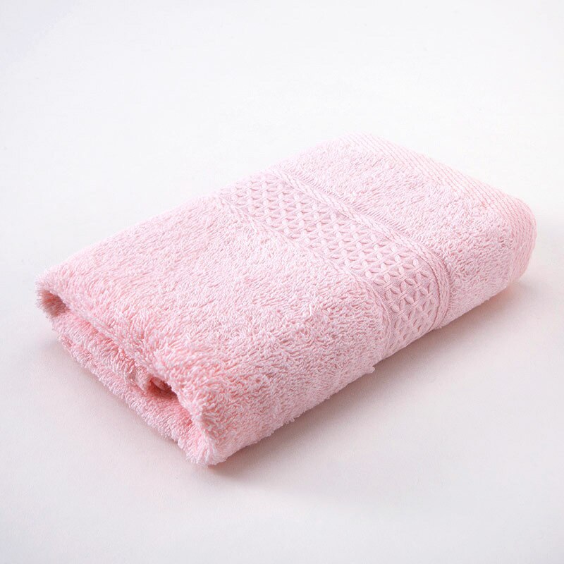 100% Katoenen Handdoek Badkamer Gezicht Handdoek Handdoek Huidvriendelijk Geel Blauw Roze Handdoeken: pink