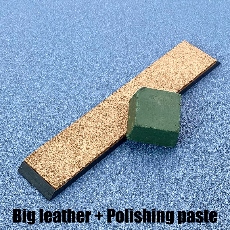 Knife Polishing Sharpener Sharpening Stone Leather Honing Strop Compound Grinding Knife Paste Polishing Paste Sharpening Tool: B